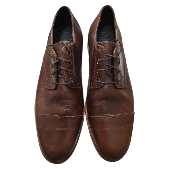 Helm The Bradley Brown Cap Toe Oxford Lace Up Shoes 11 main image 11